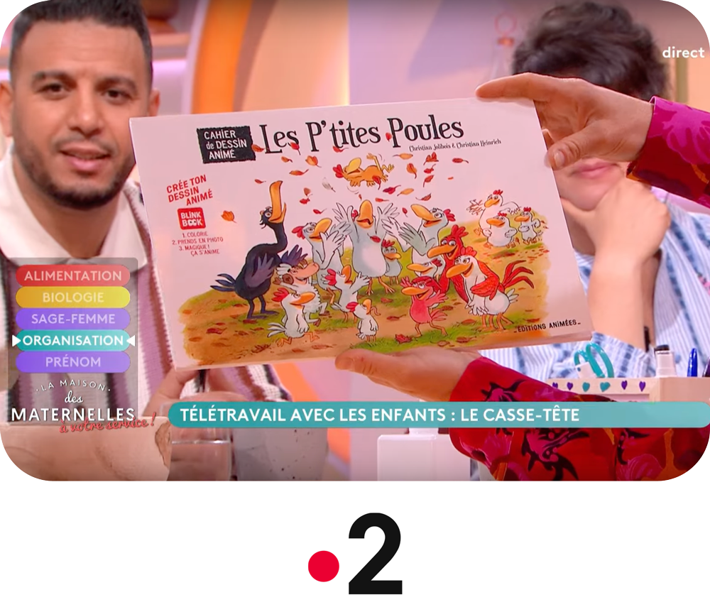 Blinkbook dans la Maison des Maternelles