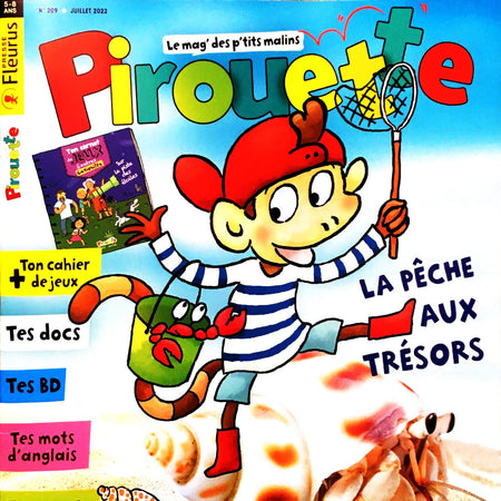 Magazine Pirouette – Anime ton dino !