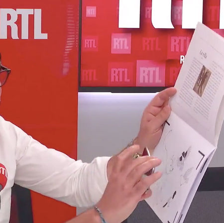 RTL France – Le Cahier de Dessin Animé Pompéi présenté par Laurent Marsick