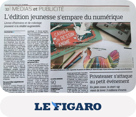 Le Figaro : l'édition jeunesse s'empare du numérique !