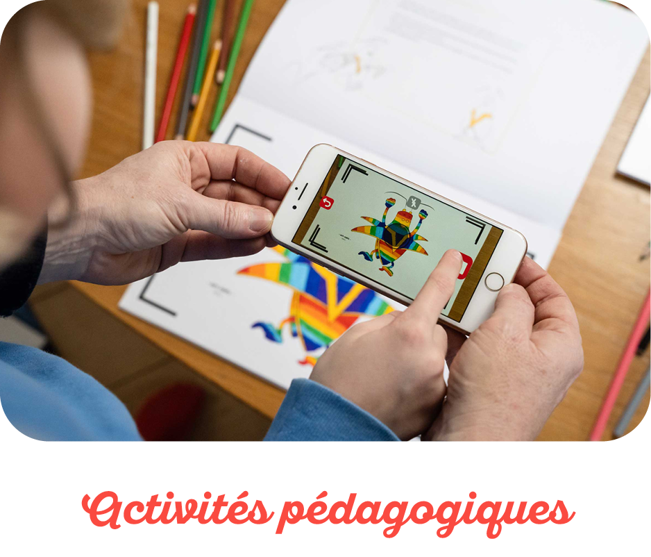 Activités pédagogiques pour la classe : le coloriage qui s'anime