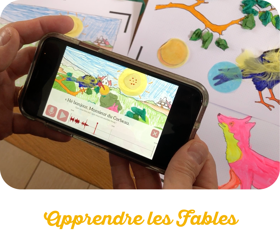 Apprendre les Fables de La Fontaine autrement : le coloriage qui récite