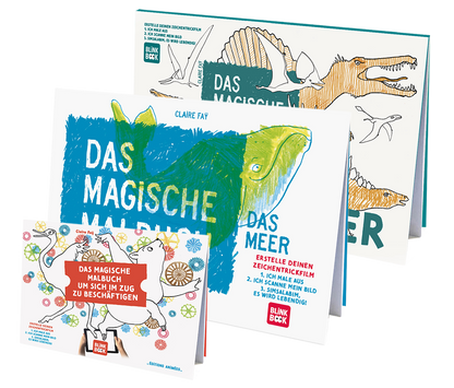 COFFRET KASTEN DAS MEER &amp; ZIT DINO